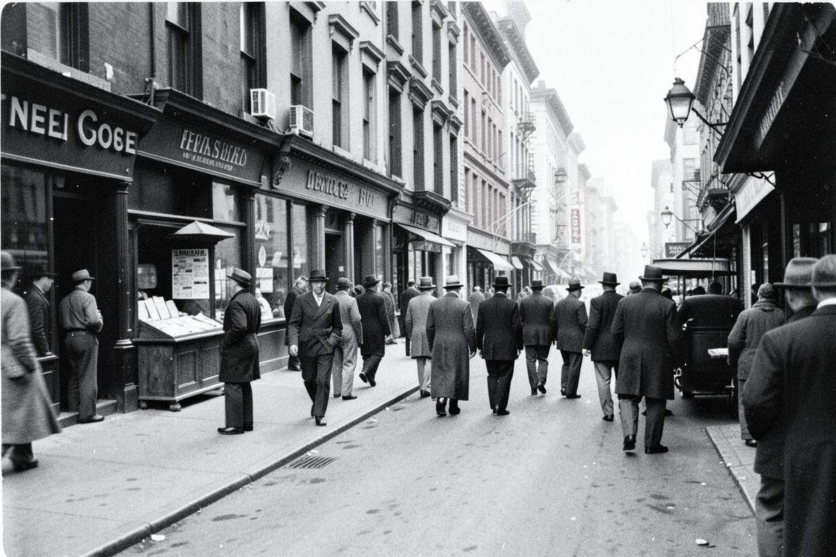 Documentary photograph illustrating 1851: The First Edition and the City It Described in New York City